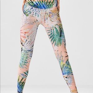 Fabletics Mid-Rise Printed Powerlite Leggings